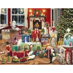 Palapeli Ravensburger 500 palaa Enchanted Christmas