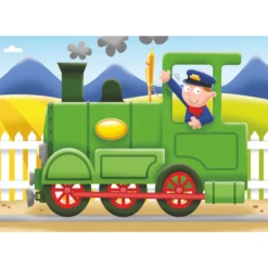 Palapeli Ravensburger 2/3/4/5 palaa Travel Far My First Puzzles