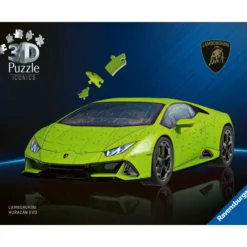 Palapeli Ravensburger 108 palaa Iconics Lamborghini Huracán EVO-Verde