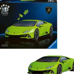 Palapeli Ravensburger 108 palaa Iconics Lamborghini Huracán EVO-Verde