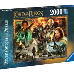 Palapeli Ravensburger 2000 palaa Lord Of The Rings Return of the King