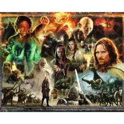Palapeli Ravensburger 2000 palaa Lord Of The Rings Return of the King