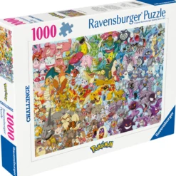 Palapeli Ravensburger 1000 palaa Challenge Pokémon