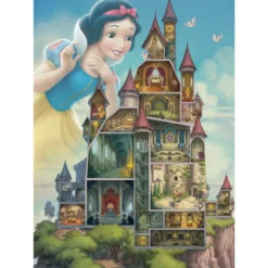 Palapeli Ravensburger 1000 palaa Disney Castles Snow White