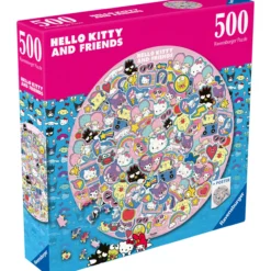 Palapeli Ravensburger 500 palaa Hello Kitty Circular