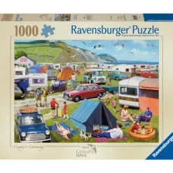 Palapeli Ravensburger 1000 palaa Camping & Caravanning