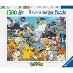 Palapeli Ravensburger 1500 palaaPokémon Classics