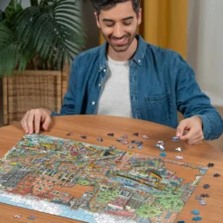 Palapeli Ravensburger 1000 palaa Amsterdam