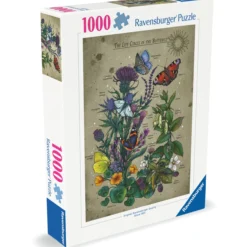 Palapeli Ravensburger 1000 palaa Lifecircle Butterfly