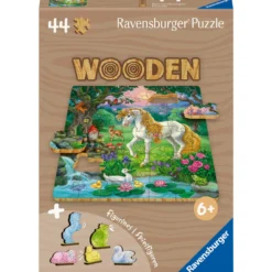 Palapeli Ravensburger 44 palaa Wooden Unicorn