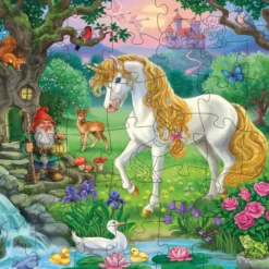 Palapeli Ravensburger 44 palaa Wooden Unicorn