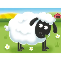 Palapeli Ravensburger 2/3/4/5 palaa On The Farm My First Puzzles