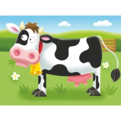 Palapeli Ravensburger 2/3/4/5 palaa On The Farm My First Puzzles