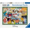 Palapeli Ravensburger 1000 palaa Disney Vintage Movie Post.