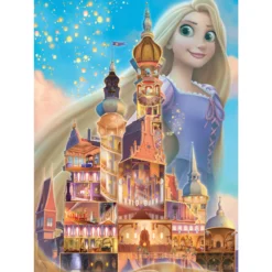 Palapeli Ravensburger 1000 palaa Disney Castles Rapunzel