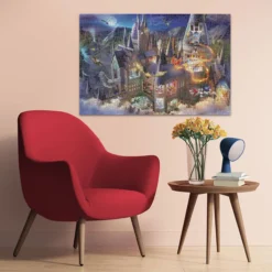 Palapeli Ravensburger 3000 palaa Hogwarts Castle