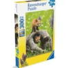 Palapeli Ravensburger 300 palaa Curious Foxes
