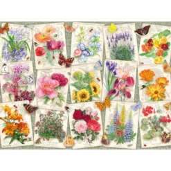 Palapeli Ravensburger 1000 palaa Garden Flowers