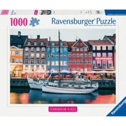 Palapeli Ravensburger 1000 palaa Copenhagen Denmark