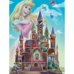 Palapeli Ravensburger 1000 palaa Disney Castles Aurora