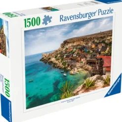 Palapeli Ravensburger 1500 palaa Popey Village Malta