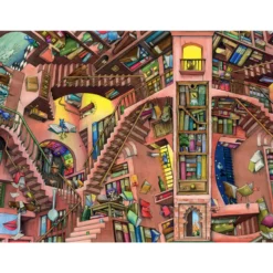 Palapeli Ravensburger 500 palaa Ludicrous Library
