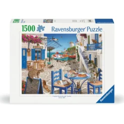 Palapeli Ravensburger 1500 palaa Cats Of Mykonos