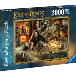 Palapeli Ravensburger 2000 palaa Lord Of The Rings The Two Towers