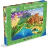 Palapeli Ravensburger 500 palaa World of Minecraft