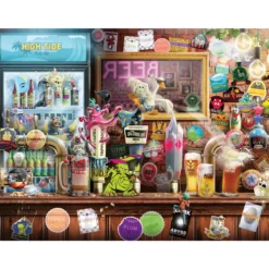 Palapeli Ravensburger 1500 palaa Craft Beer Bonanza