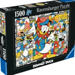 Palapeli Ravensburger 1500 palaa Donald Duck