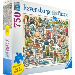 Palapeli Ravensburger 750 palaa Athletic Fit
