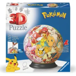 Palapeli Ravensburger 72 palaa 3D Pokémon Multicharacter