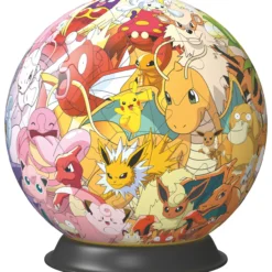 Palapeli Ravensburger 72 palaa 3D Pokémon Multicharacter
