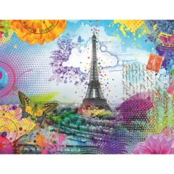 Palapeli Ravensburger 500 palaa Postcard from Paris