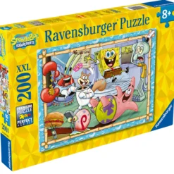 Palapeli Ravensburger 200 palaa New adventures in Bikini Bottom