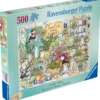 Palapeli Ravensburger 500 palaa Plant Shop