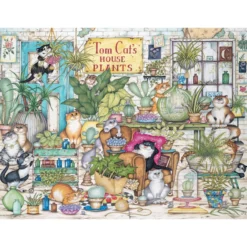 Palapeli Ravensburger 500 palaa Plant Shop