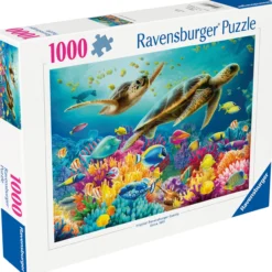 Palapeli Ravensburger 1000 palaa Blue Underwater World