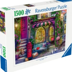 Palapeli Ravensburger 1500 palaa Love Letters Chocolate Shop