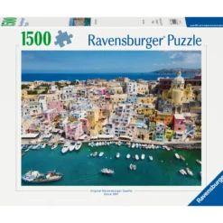 Palapeli Ravensburger 1500 palaa The Colors Of Procida