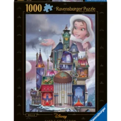 Palapeli Ravensburger 1000 palaa Disney Castles Belle
