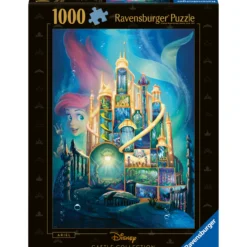 Palapeli Ravensburger 1000 palaa Disney Castles Ariel