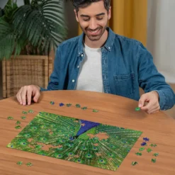 Palapeli Ravensburger 500 palaa Peacock