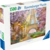 Palapeli Ravensburger 1500 palaa Paris Romance