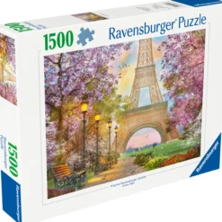 Palapeli Ravensburger 1500 palaa Paris Romance
