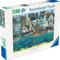 Palapeli Ravensburger 1500 palaa Ship/Habour