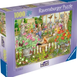 Palapeli Ravensburger 1000 palaa Cosy Café Secret Garden
