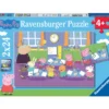 Palapeli Ravensburger Peppa Pig At The Playground 2x24 palaa