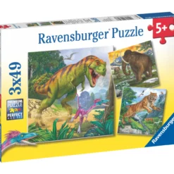 Palapeli Ravensburger Primeval Ruler 3x49 palaa